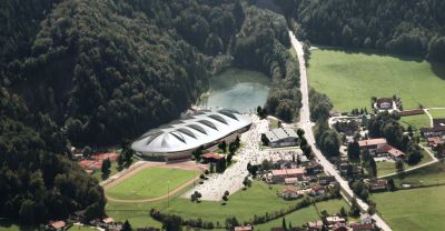 Bau der Max Aicher Arena